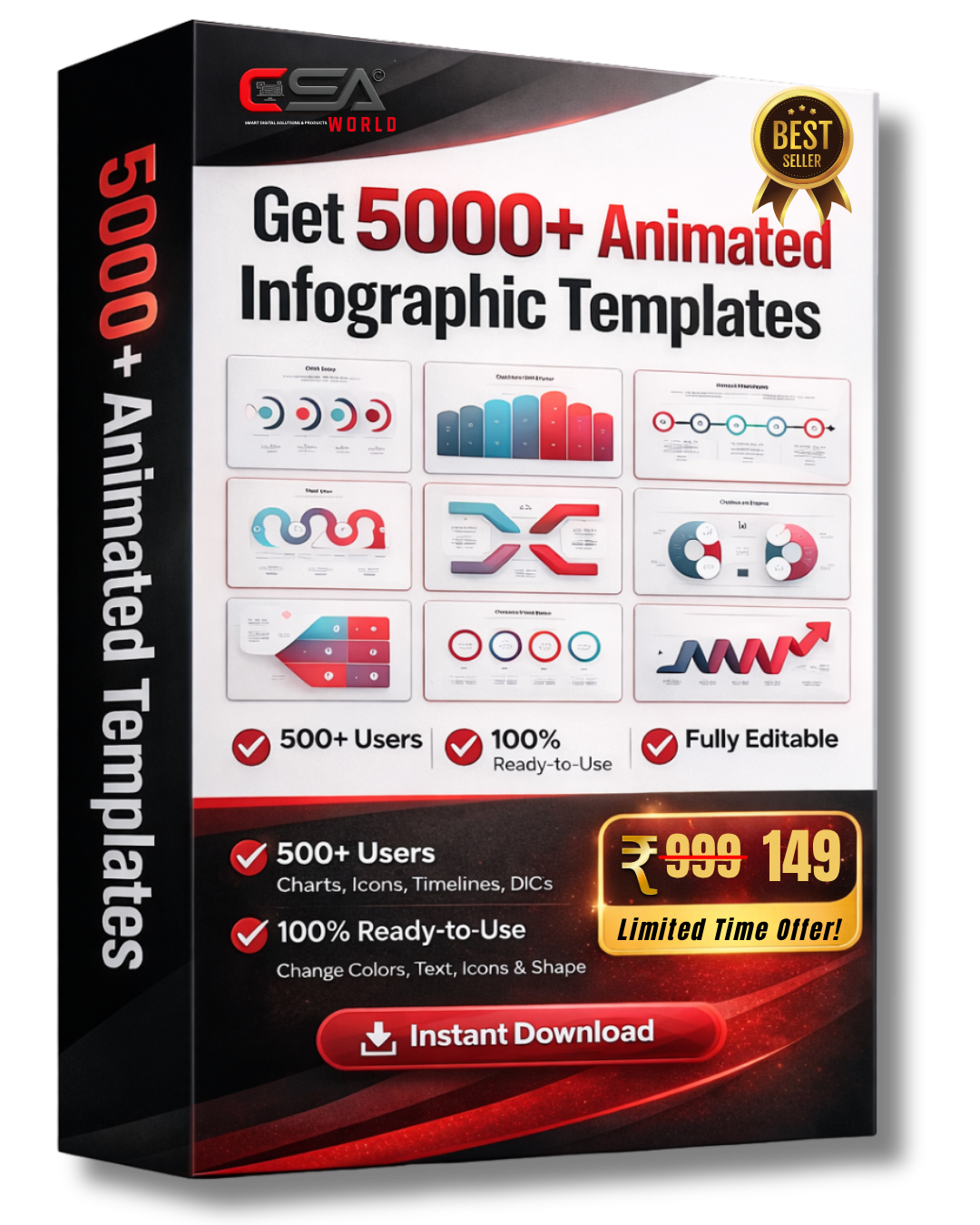 Name: 5000+ Animated Templates